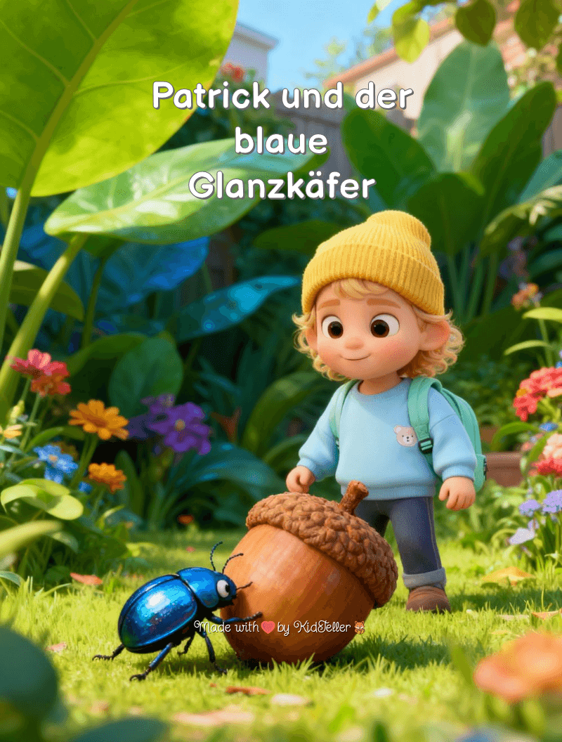 Patrick und der blaue Glanzkäfer