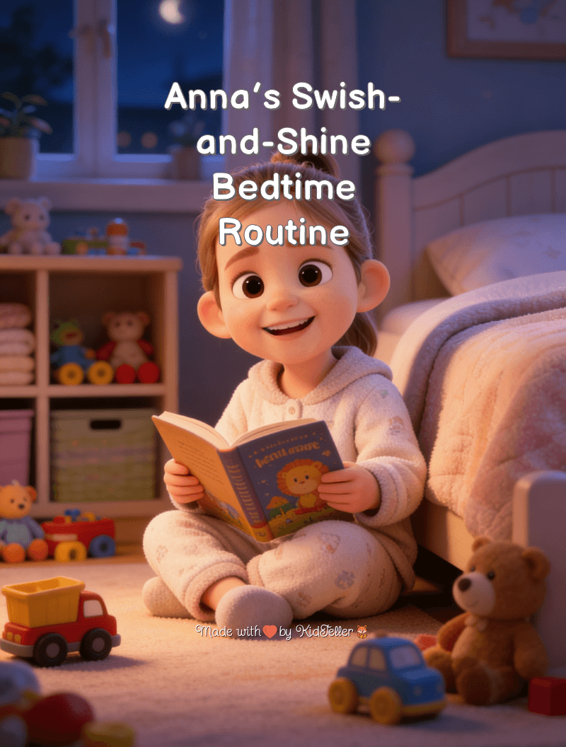 Anna’s Swish-and-Shine Bedtime Routine