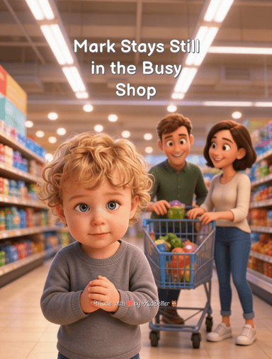 Mark Stays Still in the Busy Shop