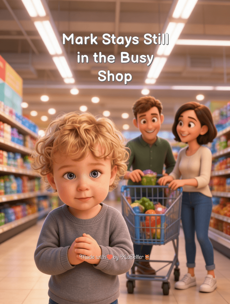 Mark Stays Still in the Busy Shop