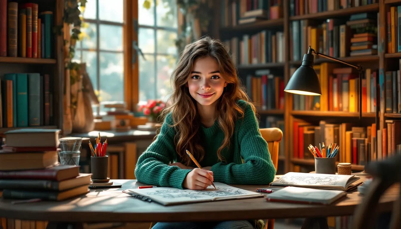 How a Library Book Uncovered a Community's Young Art Prodigy