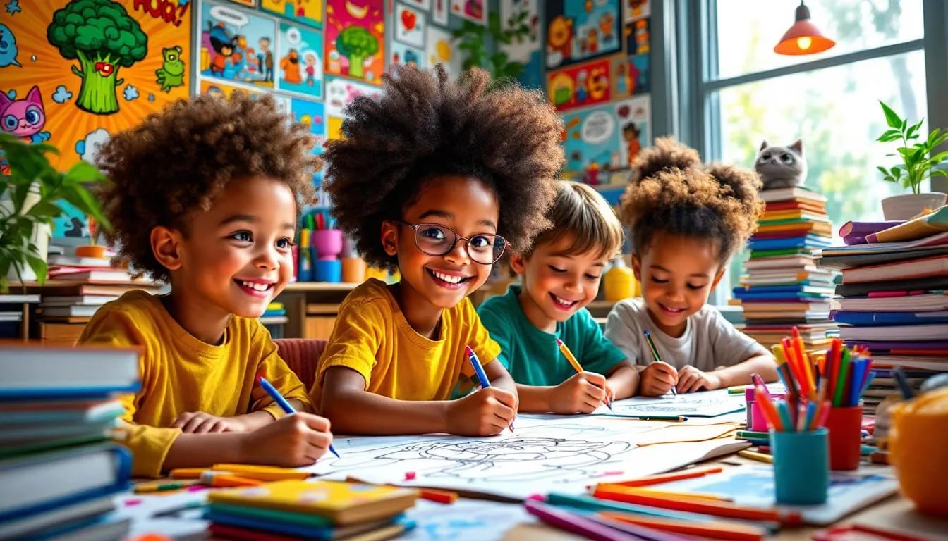 Fostering Creativity in Kids: Comic Book Creation Guide