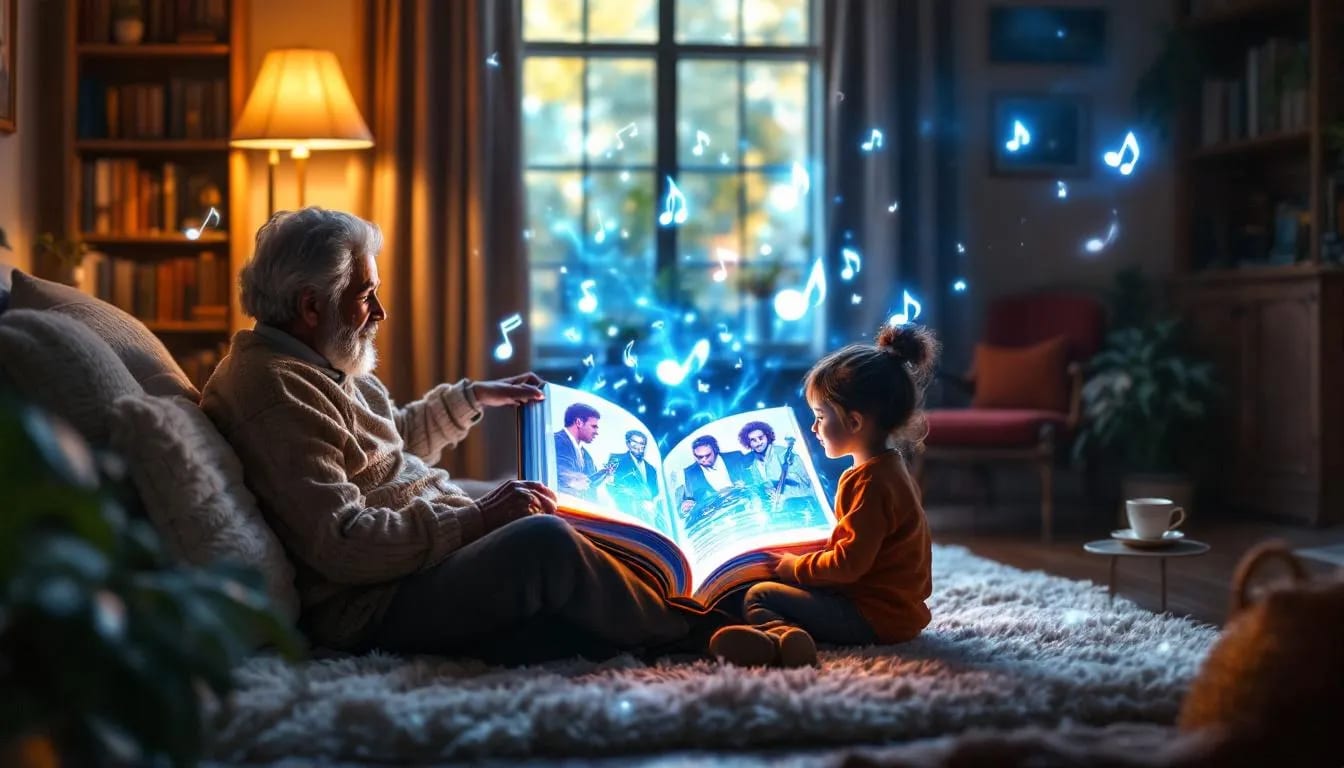 How Children's Books Bridge Generations with Music Icons
