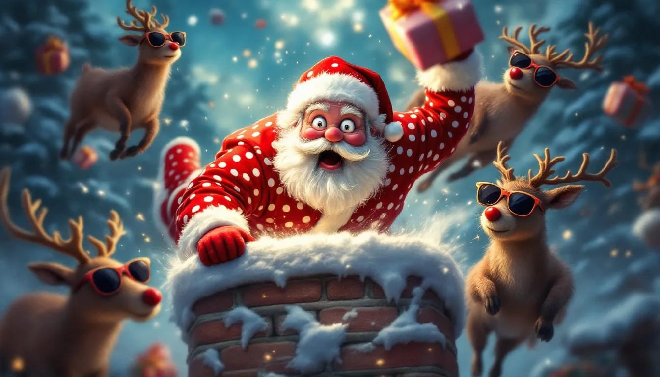 How Does Humor in Children's Books Make Santa a Meme?